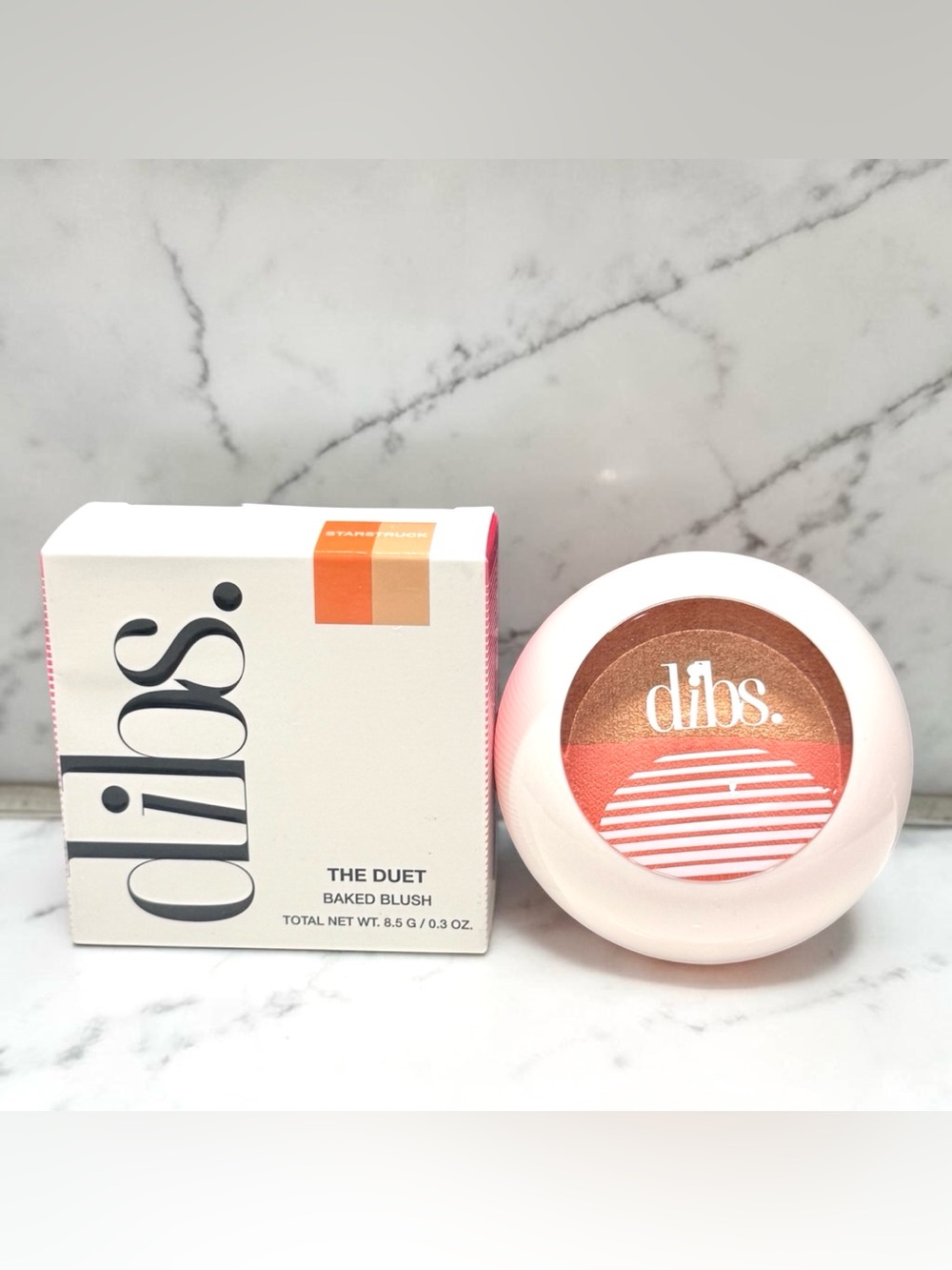 DIBS Beauty The Duet Baked Blush – Starstruck 0.3 oz - Picture 3 of 7